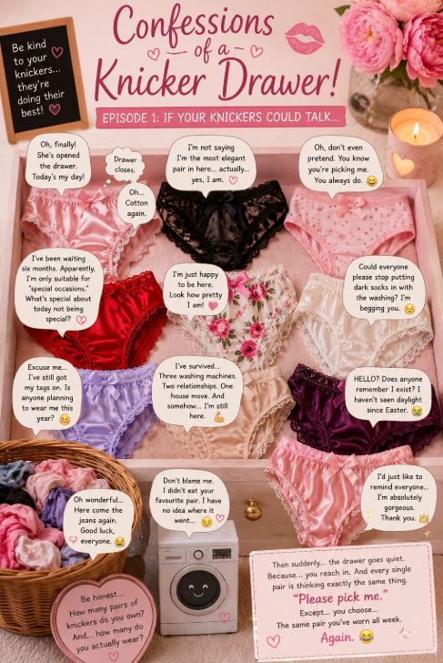 Weekly 😂 Confessions of a Knicker Drawer