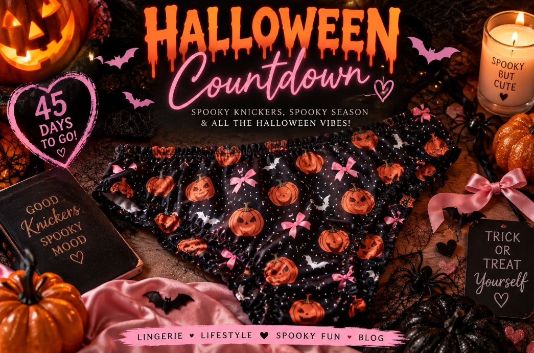 🎃 The Halloween Countdown Has Begun… And Apparently My Knickers Are Ready Before I Am! 👻🎀