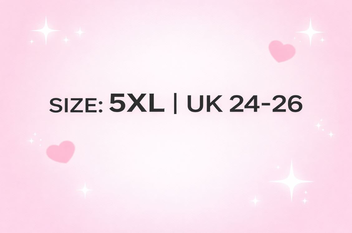 🎀 Size UK 26  5XL