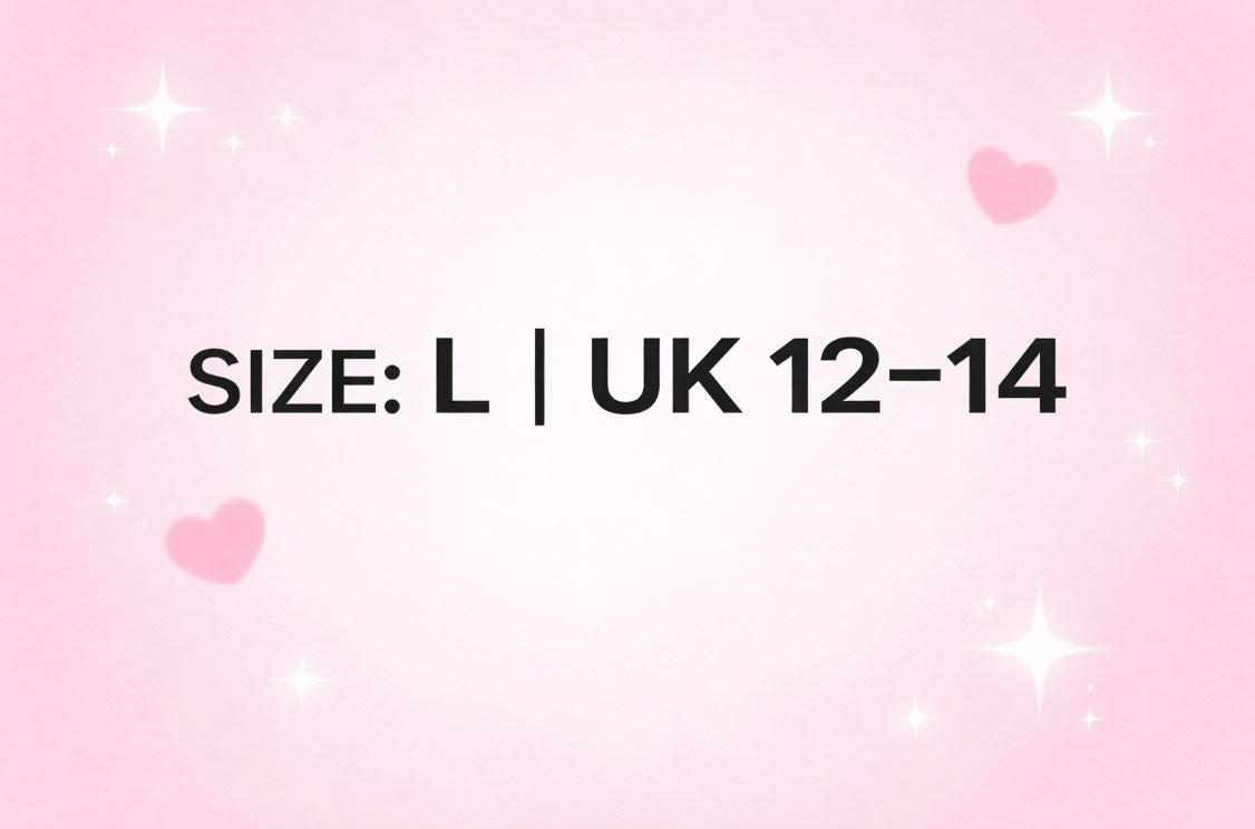 🎀 Size UK 12-14 Large