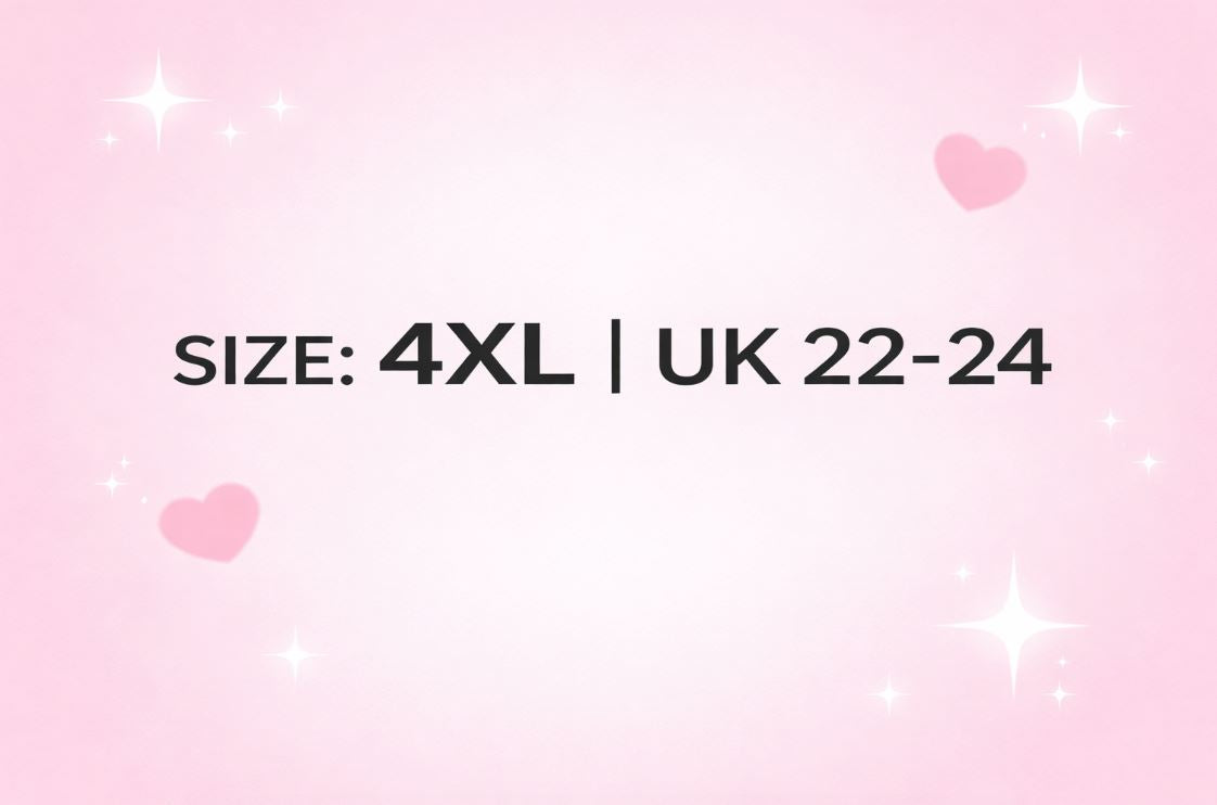 🎀 Size UK 24 XXXXL