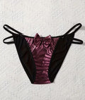 ✨Metallic Pink Panties with Bow Detail Bold Sexy Statement Piece! ✨size 2XL 20