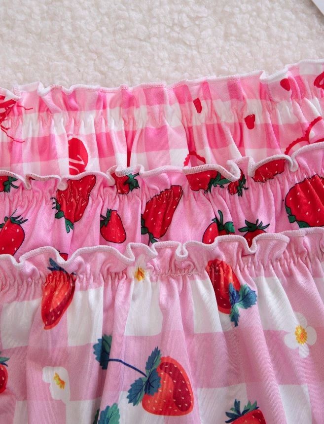Sexy soft silky feel satin knickers side ties fruity frill trim UK 16-18 / XL
