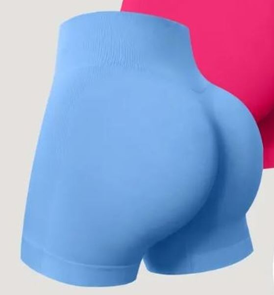 Women's short leggings yoga pants seamless stretchy tummy control butt lift sexy