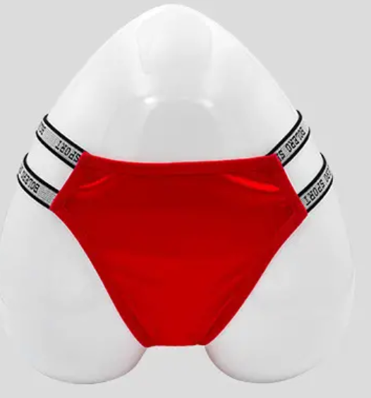 Beautiful silky thongs satin sporty T-back thongs satin sexy underwear