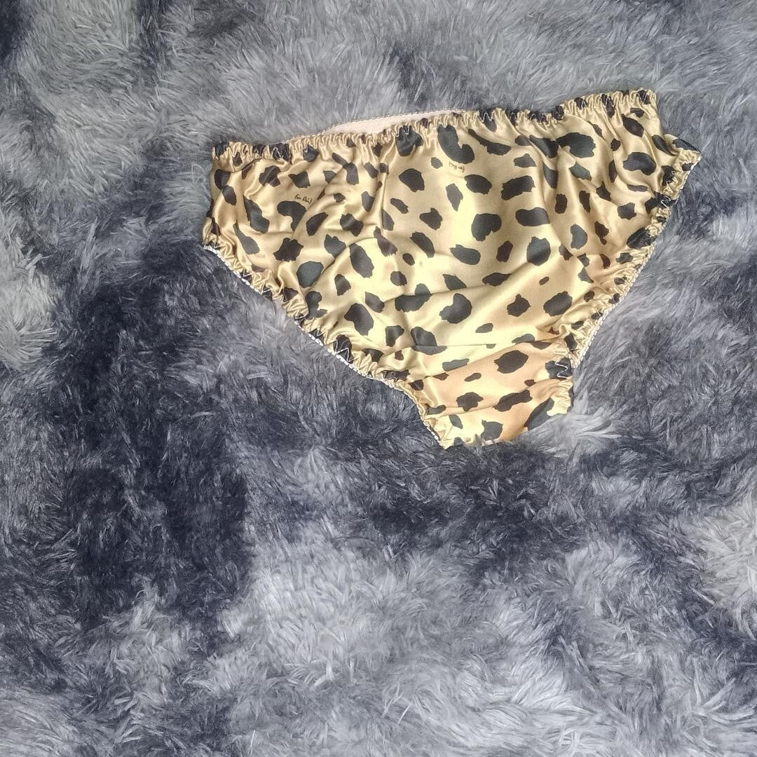 Sexy women's 100% silk knickers various design panties silky shine sissy CD TV