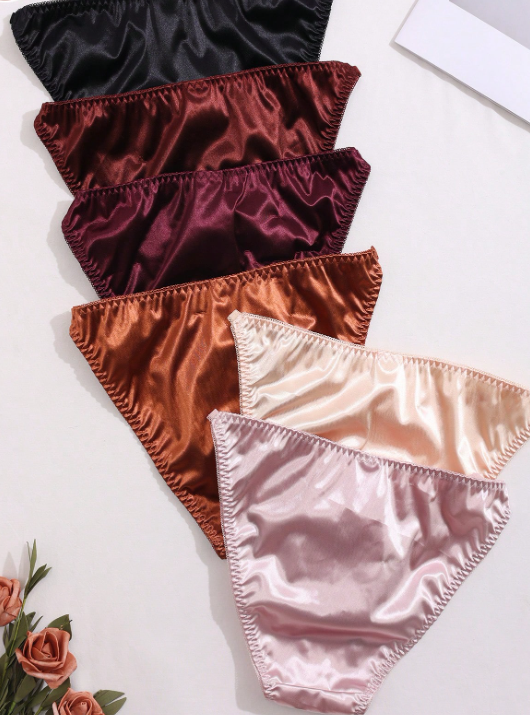 Women's soft silky feel glossy tanga style panties various colours sissy CD TV