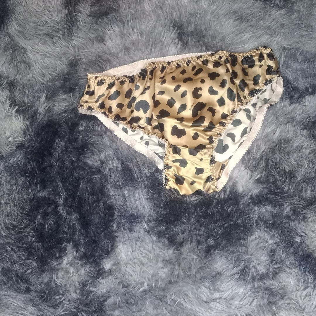 Sexy women's 100% silk knickers various design panties silky shine sissy CD TV