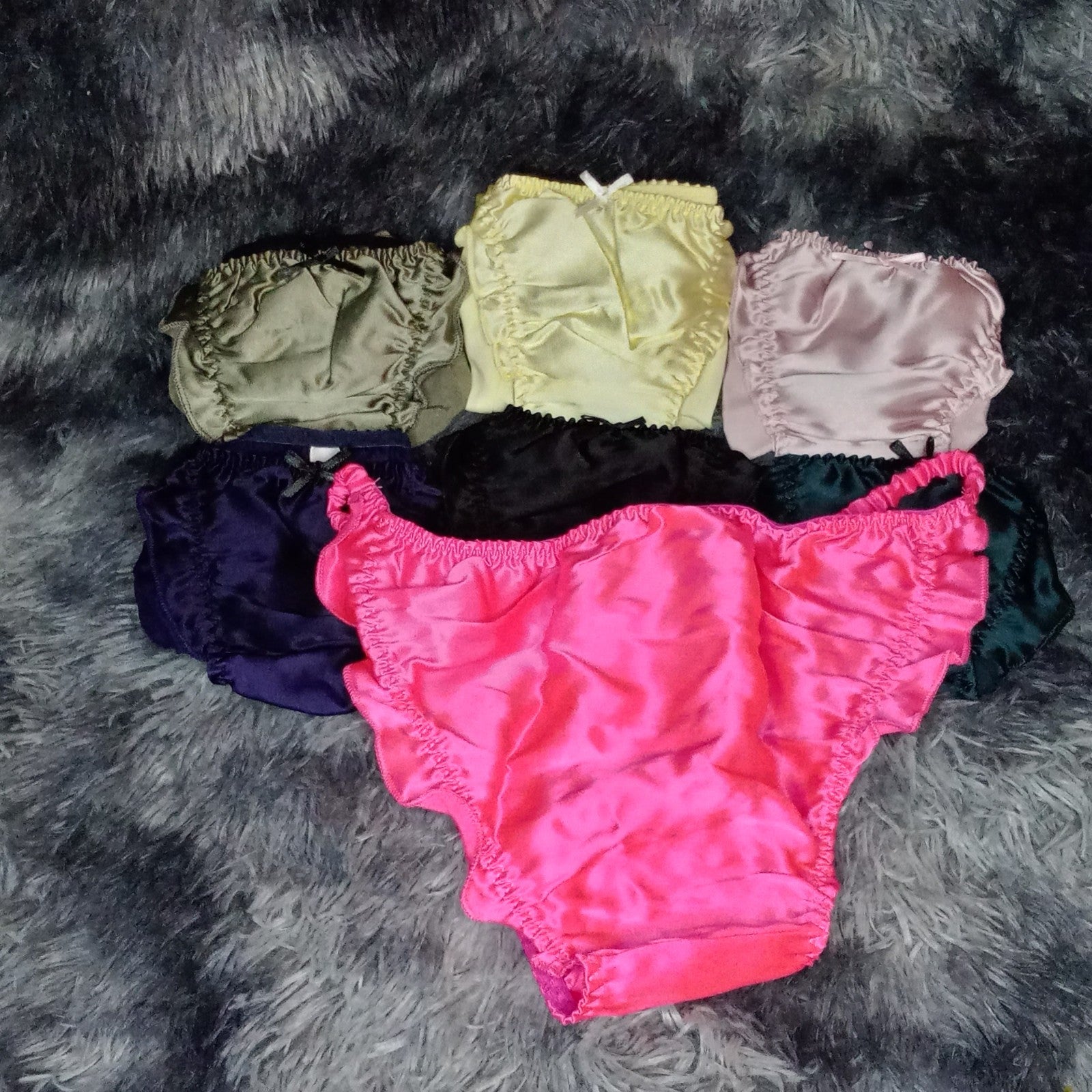Most gorgeous 100% SILK tanga style knickers soft feel sexy women's panties