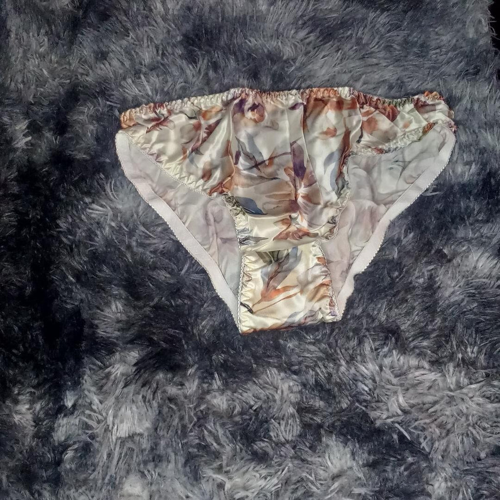 Sexy women's 100% silk knickers various design panties silky shine sissy CD TV