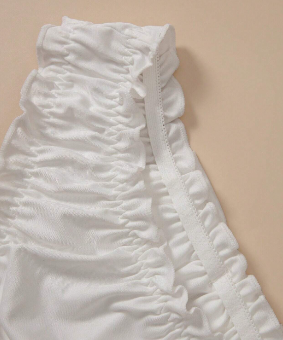 Women's plus size silky feel soft knickers stretchy with bow detail #sissy#tv#cd