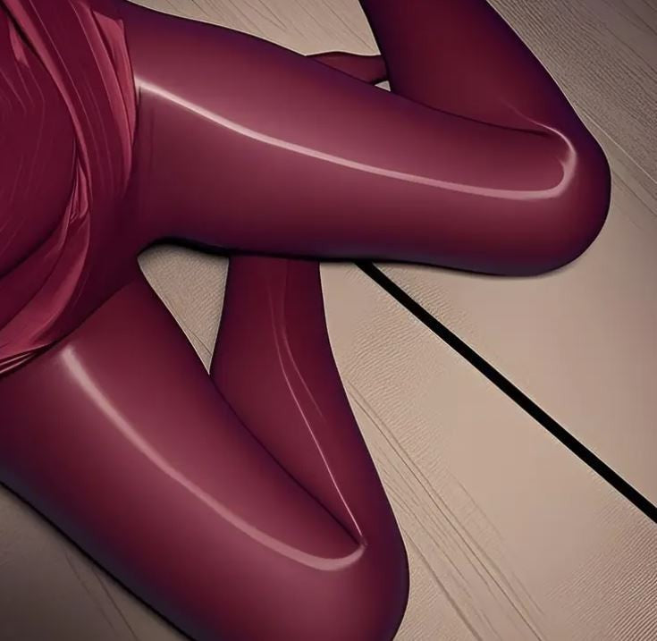 High shine super glossy tights soft sheer elegant for any occasion women's sissy