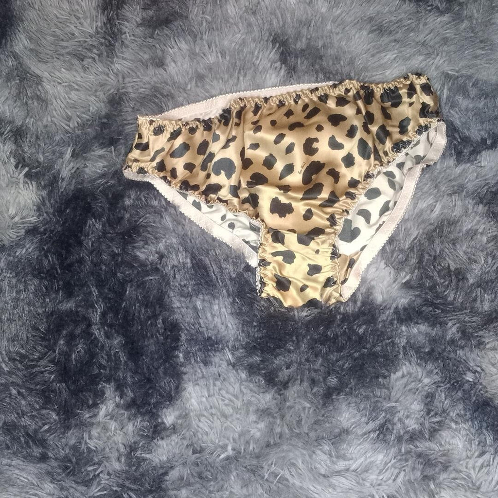 Sexy women's 100% silk knickers various design panties silky shine sissy CD TV