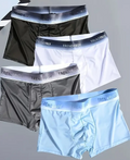 Mens Cooling Boxers - Ultra-Soft Ice Silk, Breathable, Comfy & Sexy Satin boxers