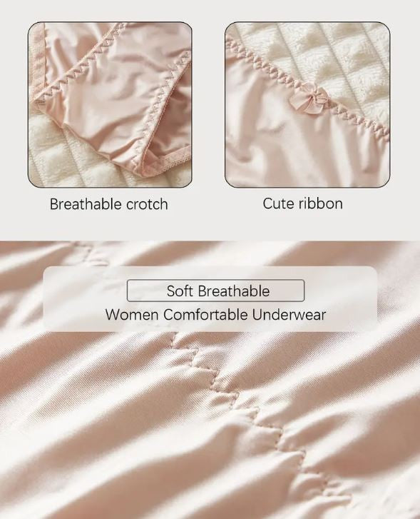 Choose Your Colour Satin panties floral lace detail knickers gently ruched bum