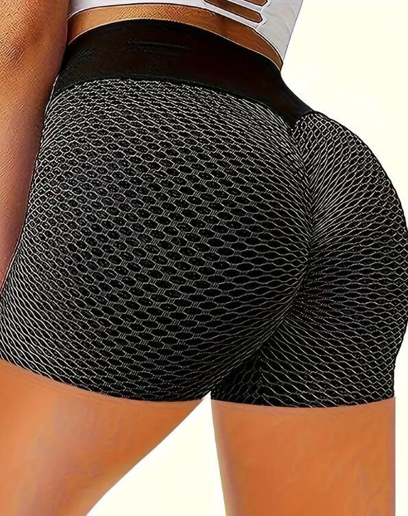 Women's short leggings yoga pants seamless stretchy tummy control butt lift sexy