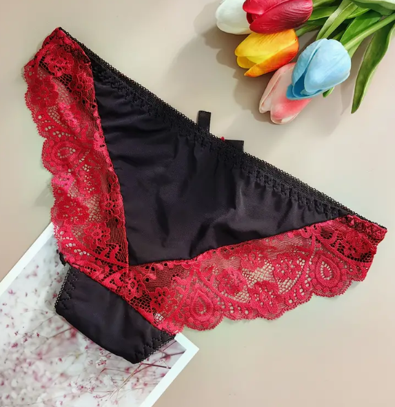 Gorgeous Silky feel / lacey soft and comfortable knickers in various colours