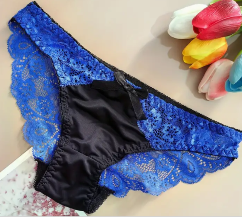 Gorgeous Silky feel / lacey soft and comfortable knickers in various colours