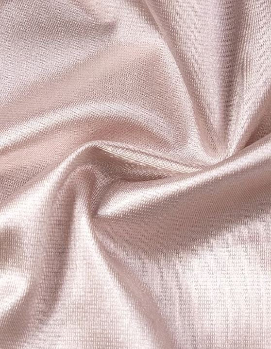 Silky feel champagne satin panties tanga comfy bum coverage size UK 8 / (S)
