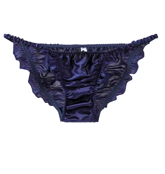 Most gorgeous 100% SILK tanga style knickers soft feel sexy women's panties