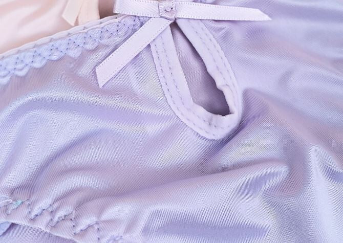 Women’s Ruffle Bikini Briefs Elastic Soft Satin silky Feel Panties S M L XL