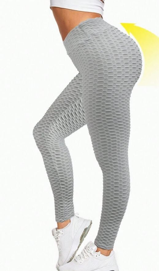Honeycomb yoga pants leggings  shaping bum scrunchie tummy control ,Top Quality 