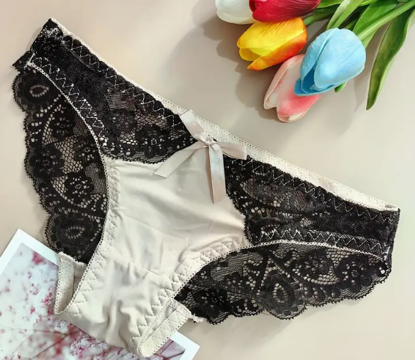 Gorgeous Silky feel / lacey soft and comfortable knickers in various colours