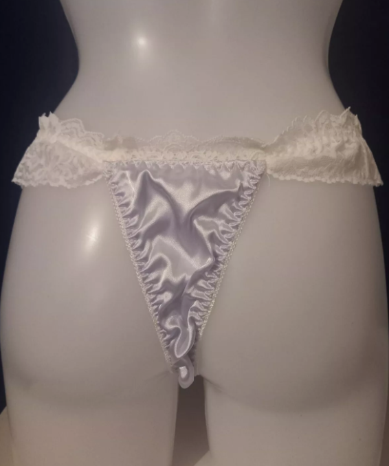 Cute & Romantic Women's Sexy Thong various colours roses detail soft silky feel