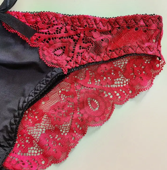 Gorgeous Silky feel / lacey soft and comfortable knickers in various colours