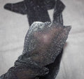 Ultra Shiny Sparkle silvery Glitter tights Party Celebration one size sissy
