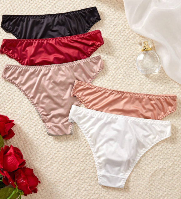 Luxury soft silk panties excellent quality satin knickers sissy cd tv
