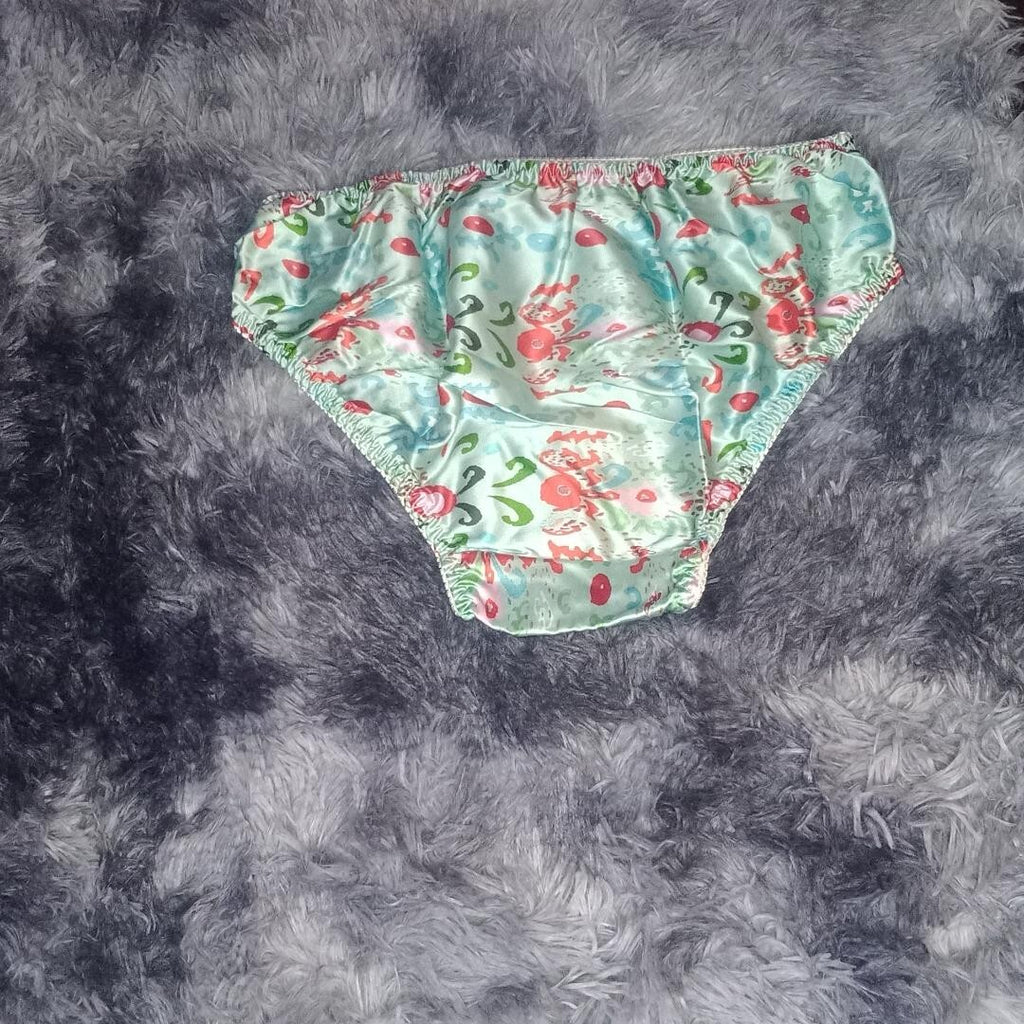 Sexy women's 100% silk knickers various design panties silky shine sissy CD TV