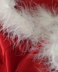 Men's Christmas sexy RED underwear fluffy detail tanga design S, M, L, XL, XXL