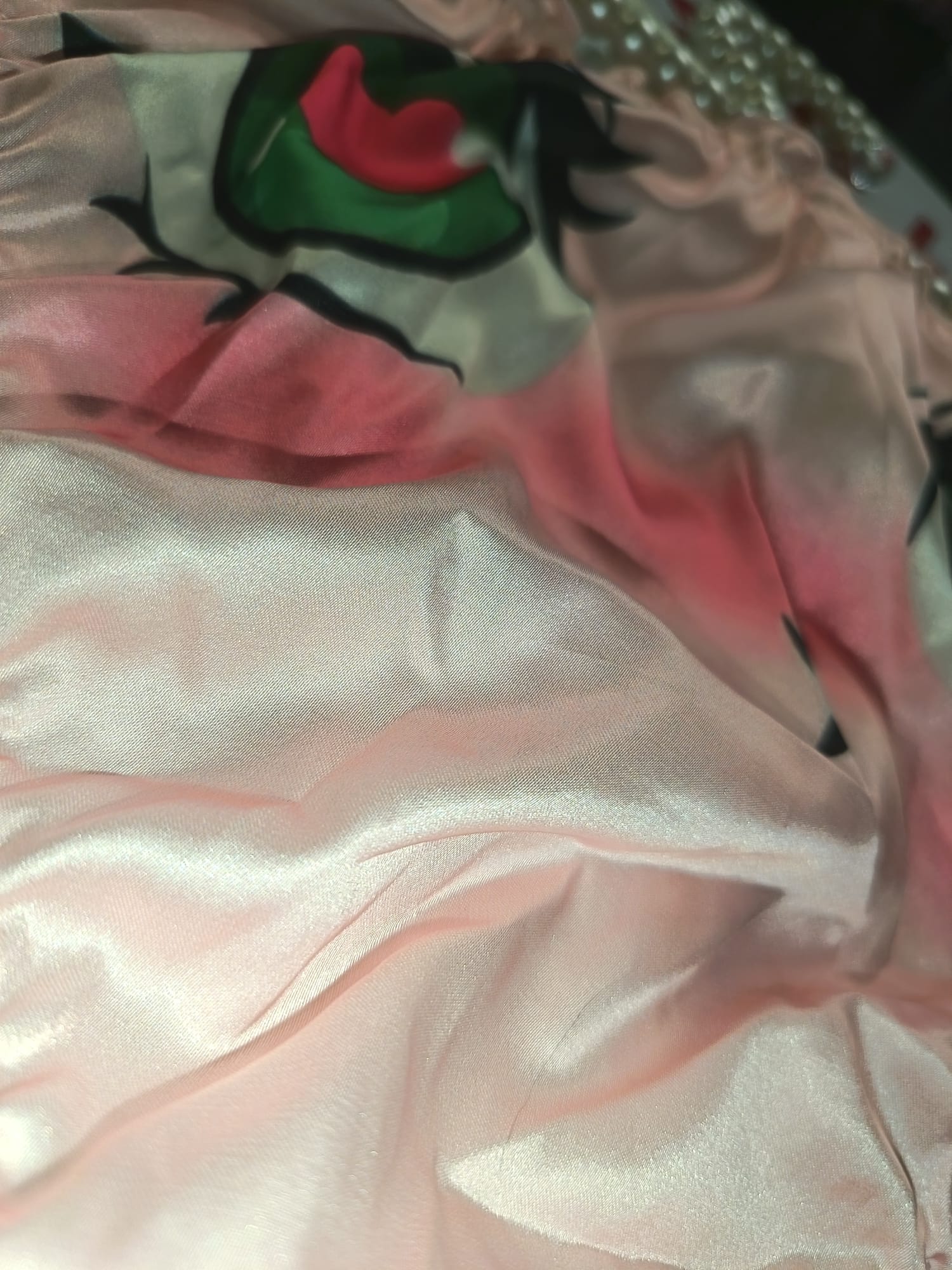 💖 Kawaii Anime Eyes Satin Panties Pink Sissy Briefs Cute Cosplay 💖 size 12-14 L