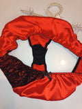 💓Plus Size RED Satin Knickers Silky Soft Panties sissy 💝 size XL 16-18