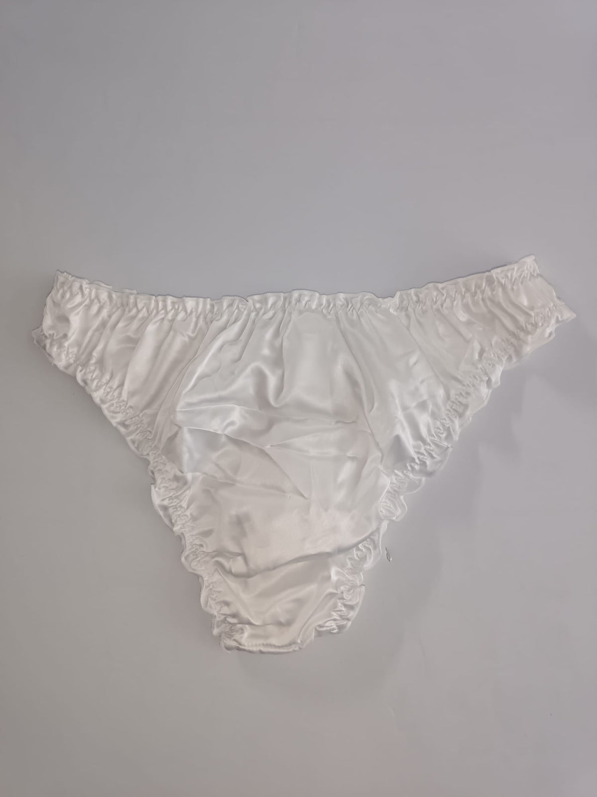 Halloween Silky Satin Knickers Pink Pumpkin Frilly Ruffle Panties size S 8