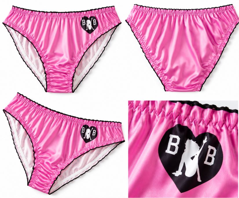 Lilac Silky Satin Knickers Womens Briefs Glossy Frilly Panties size XL 16-18