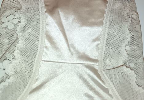 2 Pack Silky Satin Lace Knickers Womens Full Briefs XL UK 16-18