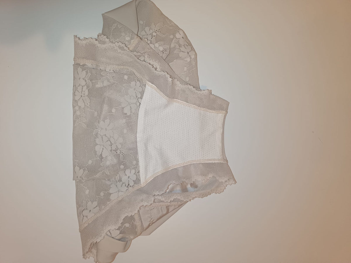 2 Pack Silky Satin Lace Knickers Womens Full Briefs XL UK 16-18